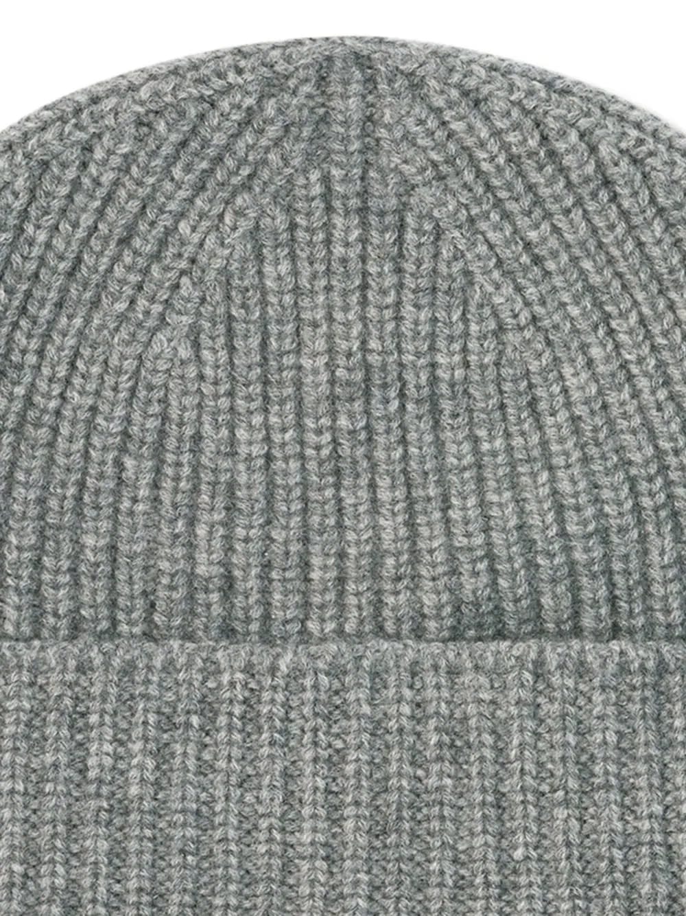 ribbed cashmere beanie