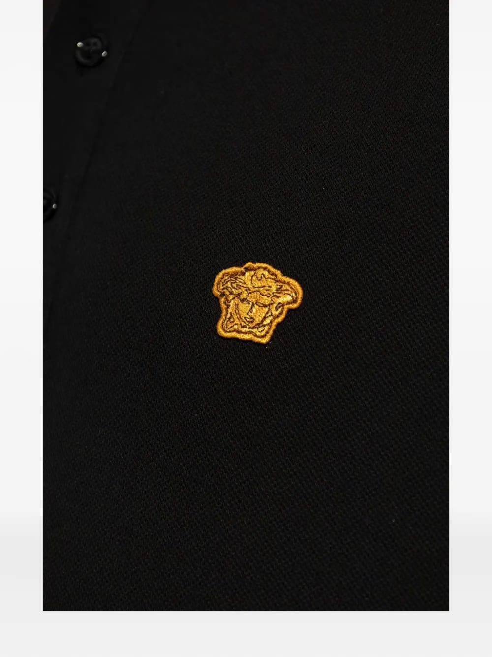 medusa-emblem polo shirt