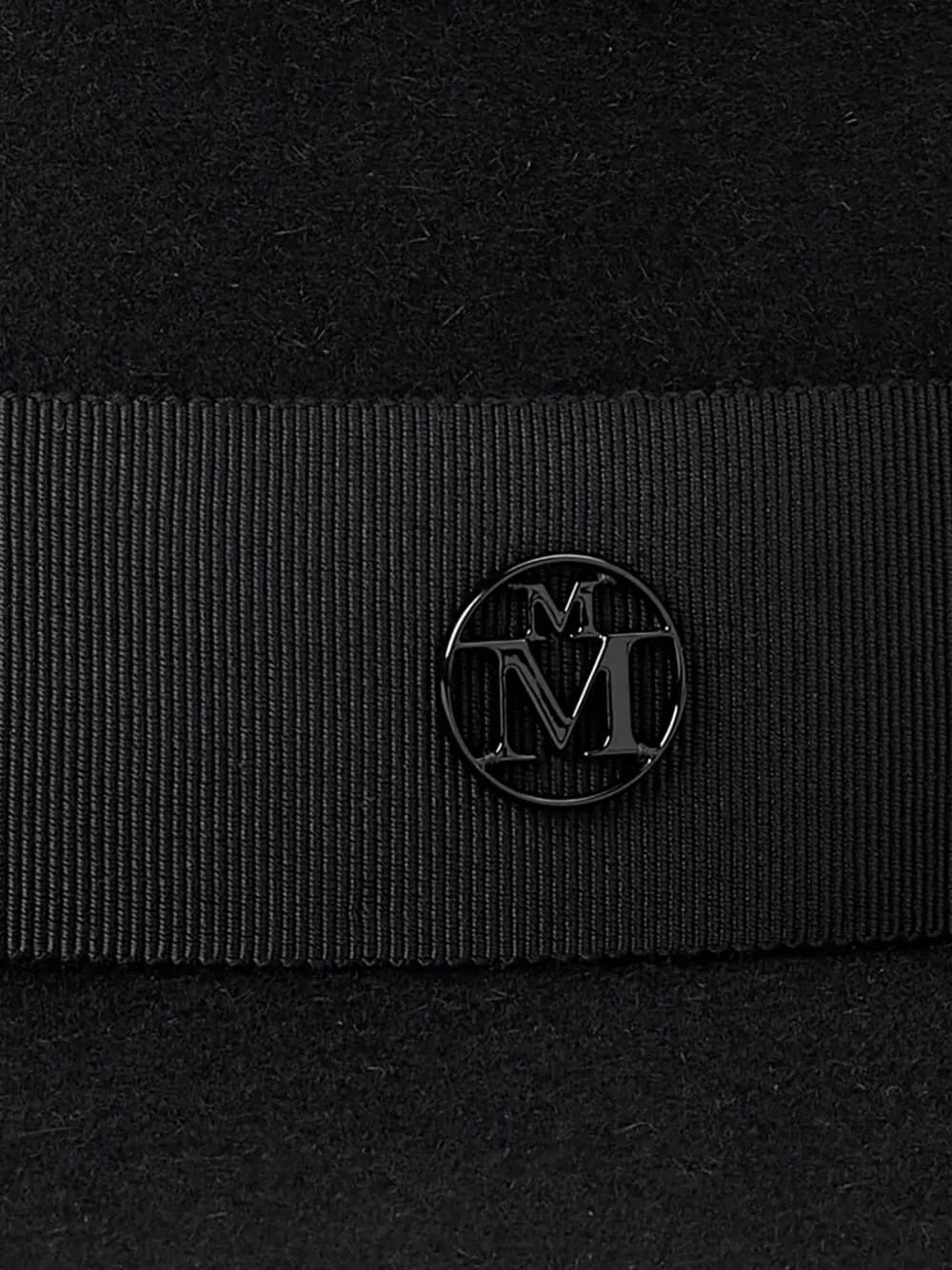 Andre strap-detail fedora hat