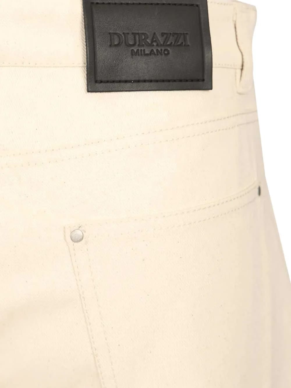 panelled wide-leg jeans