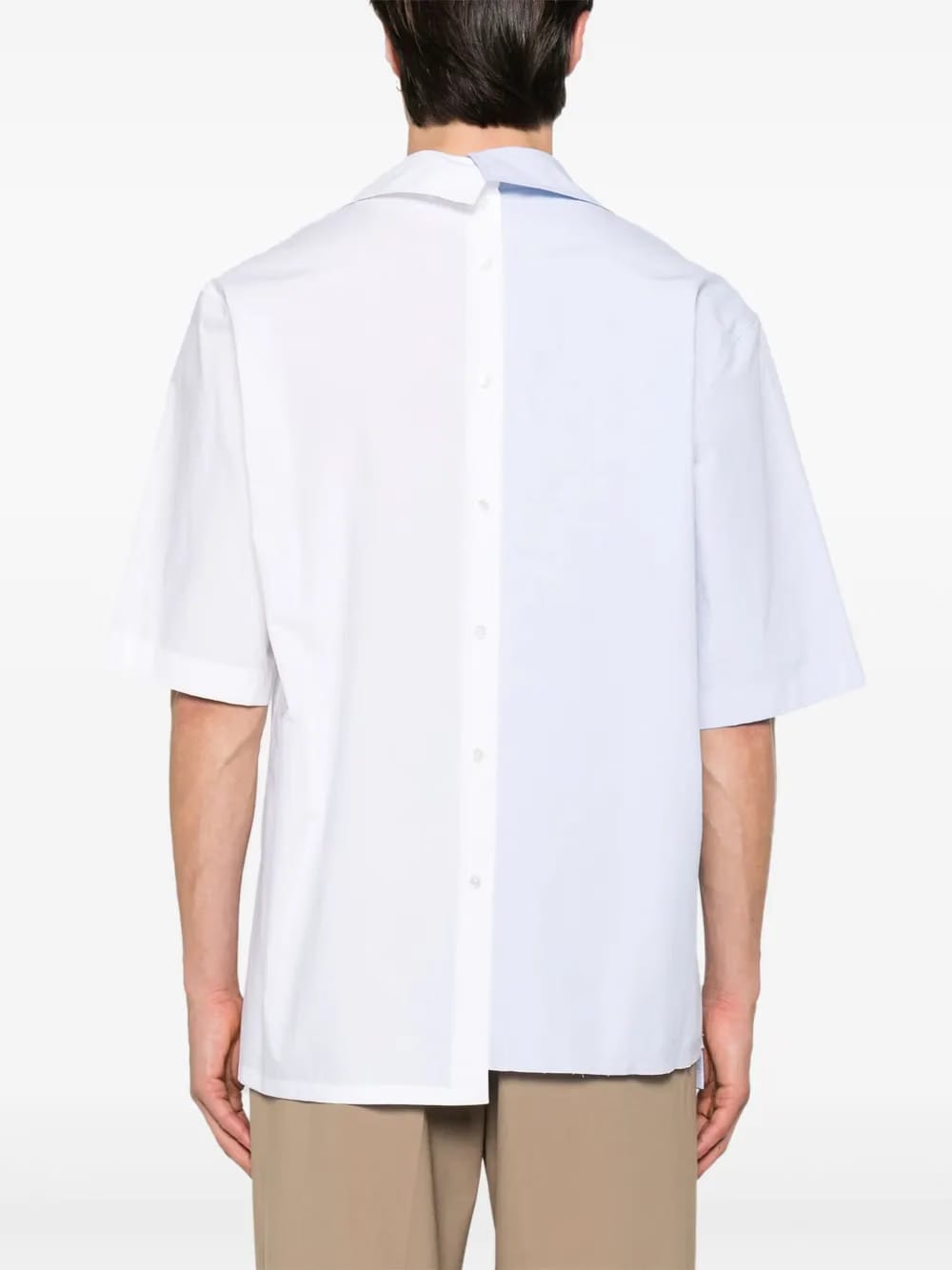 two-tone shirt