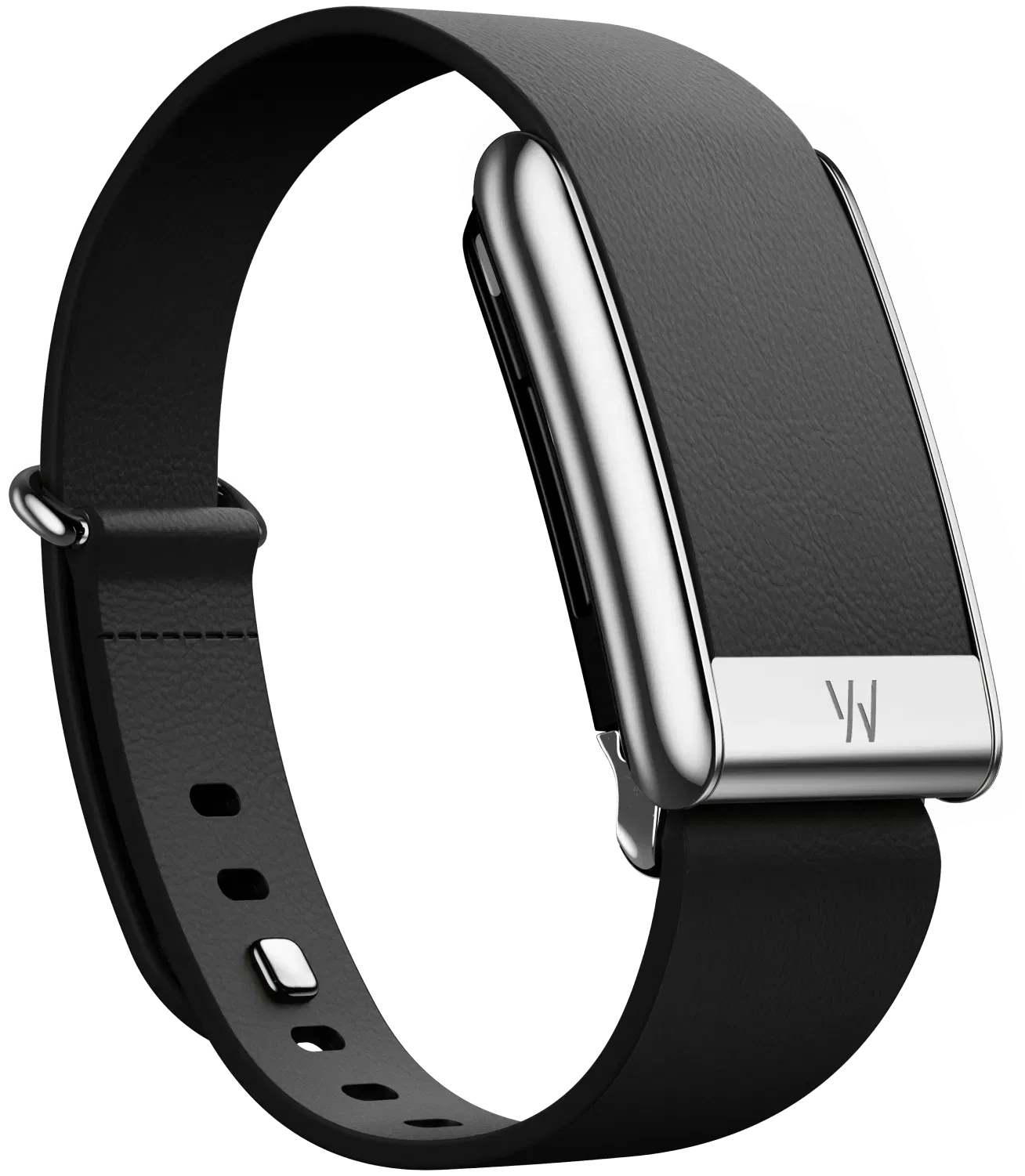 Whoop 5.0 Peak LeatherLuxe (BLACK WITH TITANIUM)