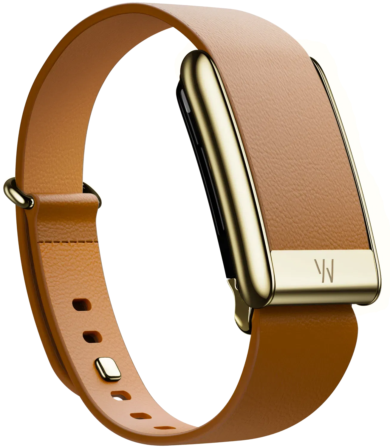 Whoop 5.0 Peak LeatherLuxe (CAMEL WITH GOLD)