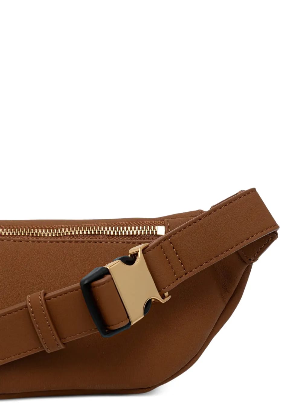 logo-detail buckle belt bag