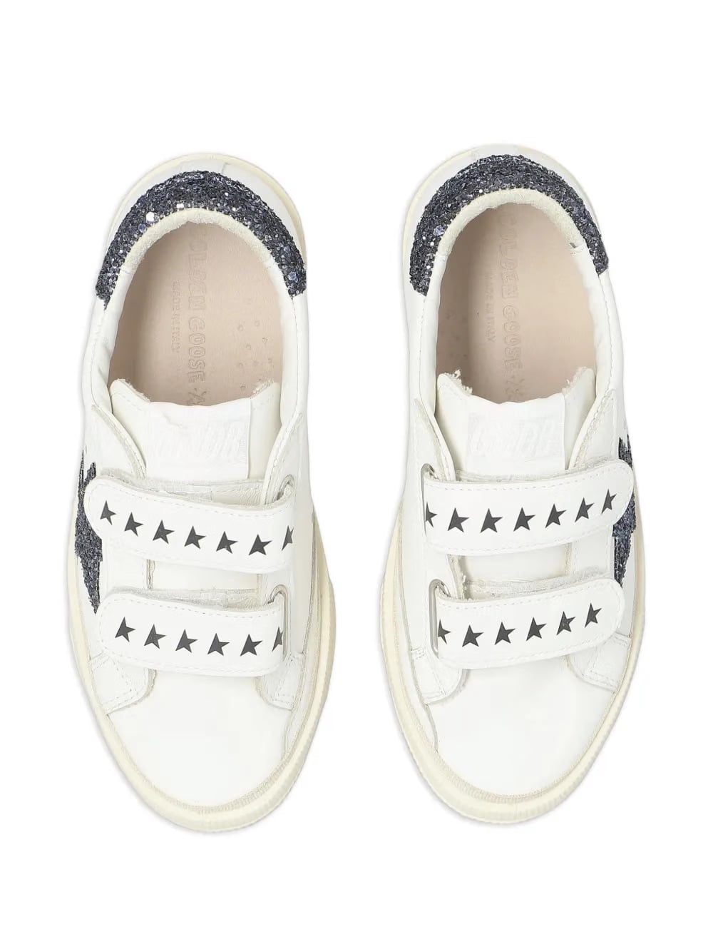 glitter-star sneakers