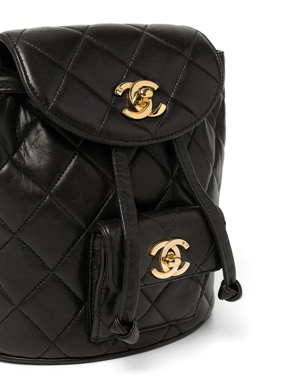 1992 mini Duma diamond-quilted backpack