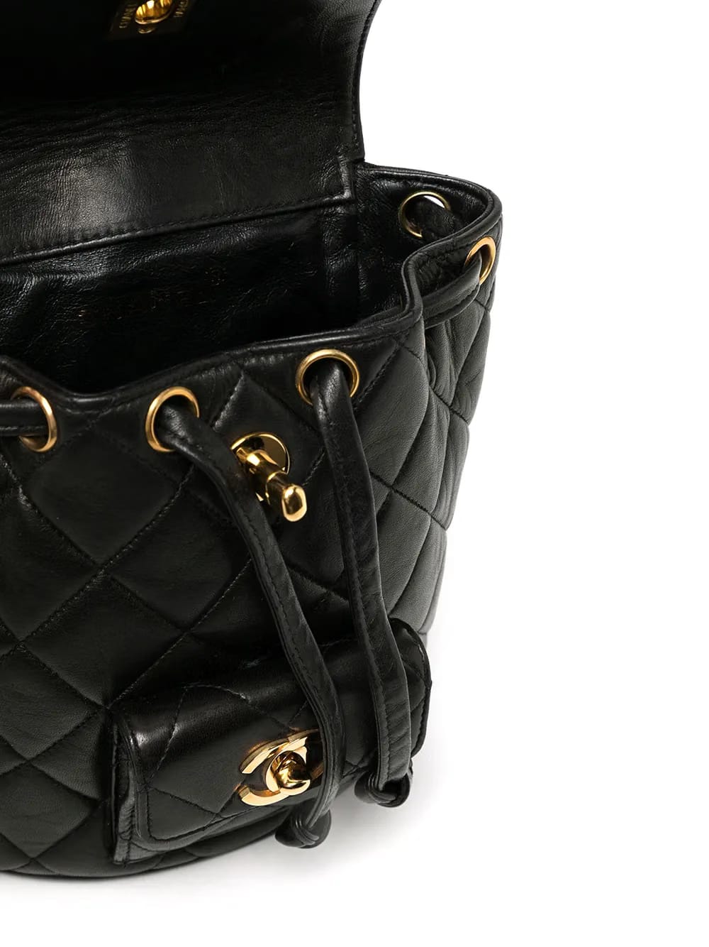 1992 mini Duma diamond-quilted backpack