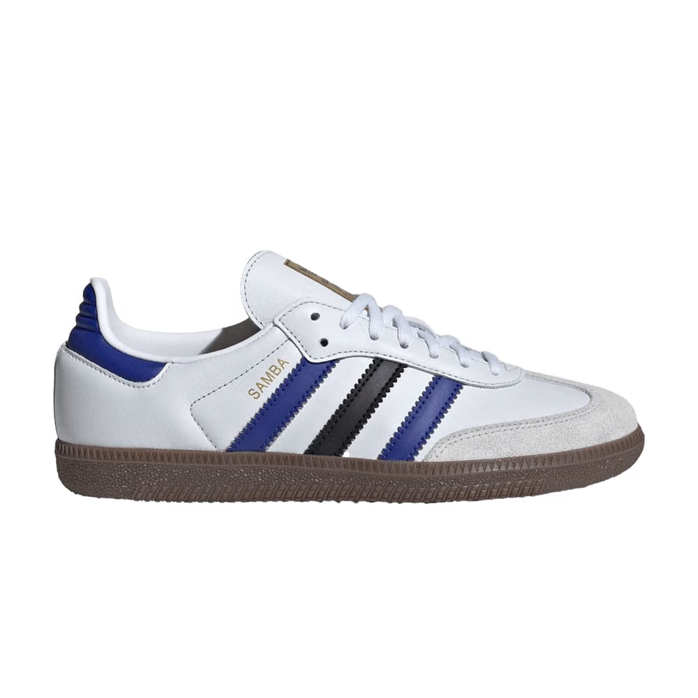 adidas Samba OG Crystal White Active Blue Black