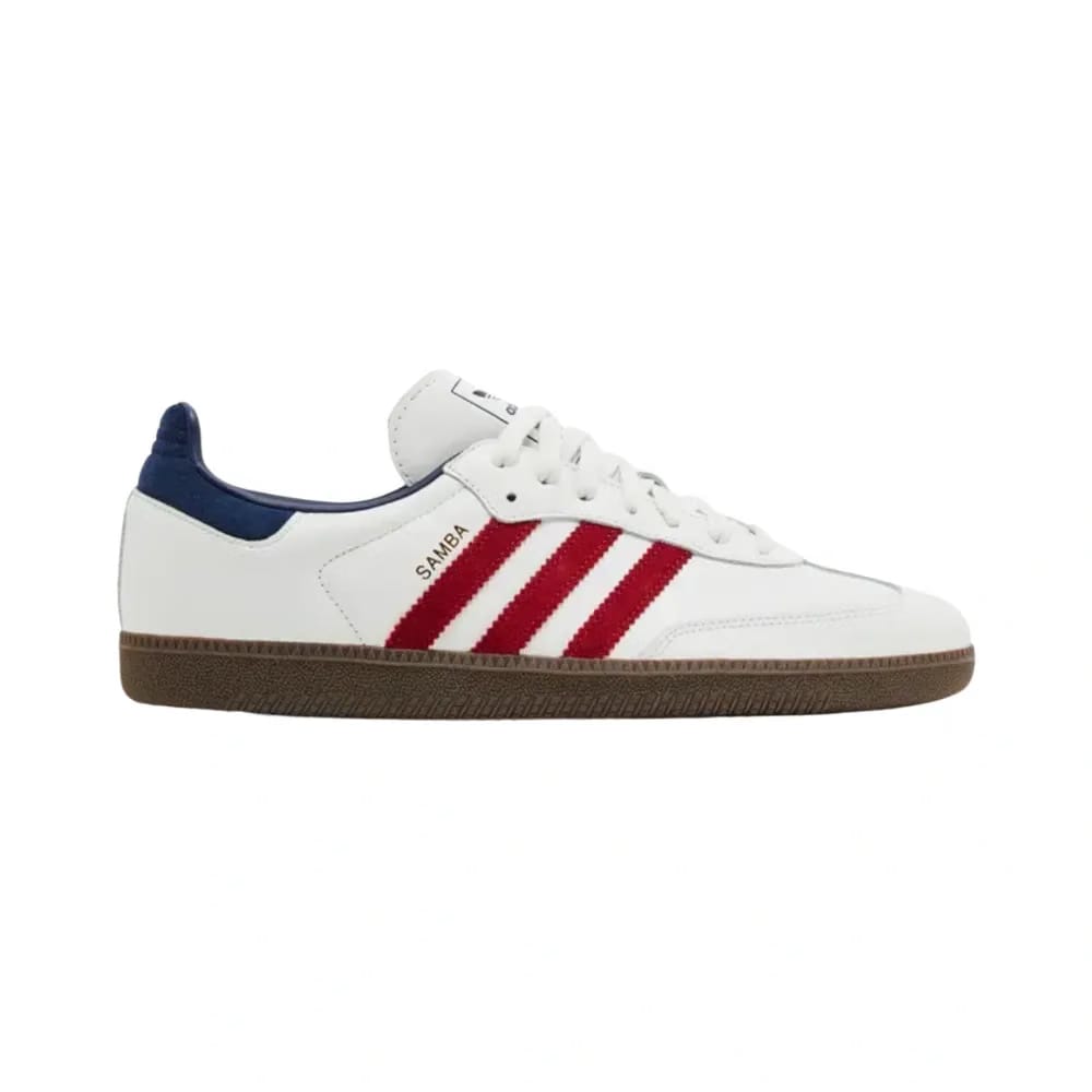 Samba OG White Victory Red Indigo