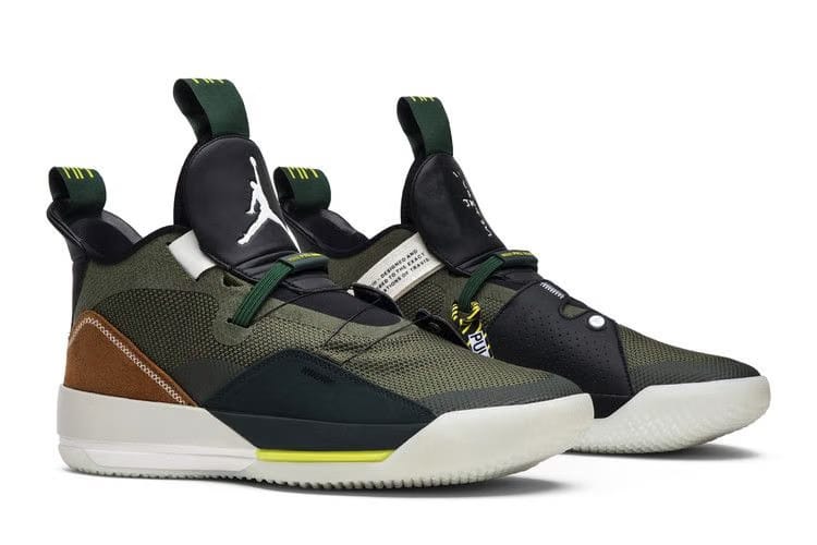 Travis Scott x Air Jordan 33 NRG Army Olive