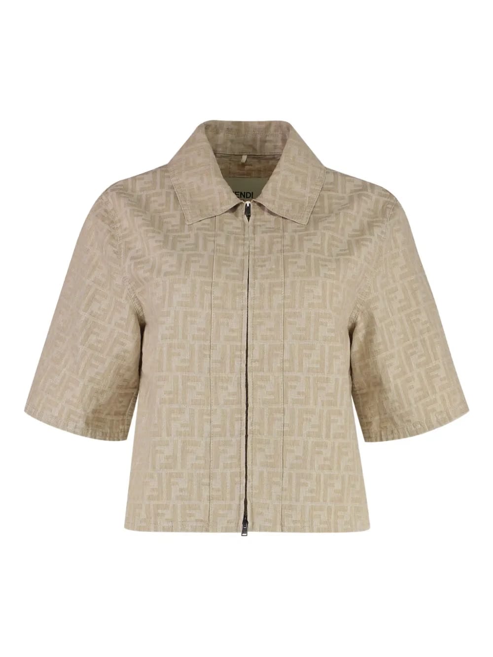 FF logo chambray jacket