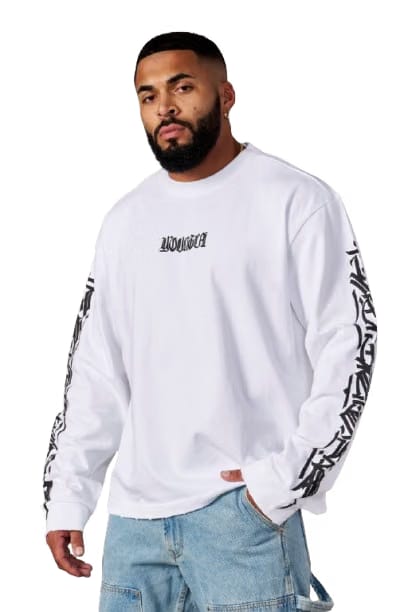 YOUNG LA 8021 - Aura Long Sleeves White
