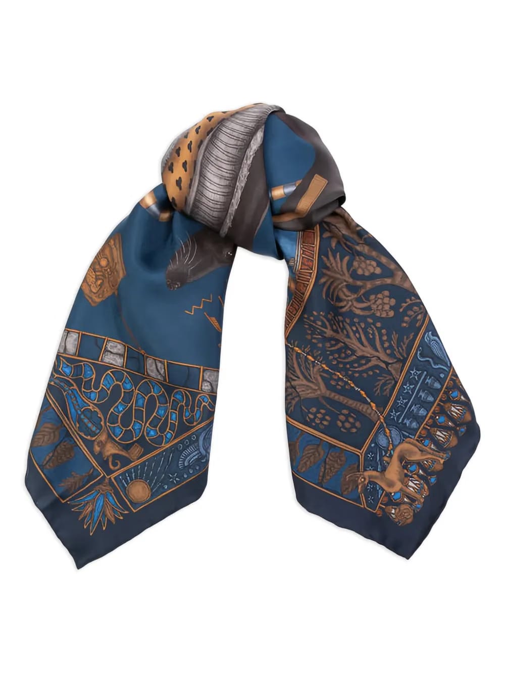 patterned scarf