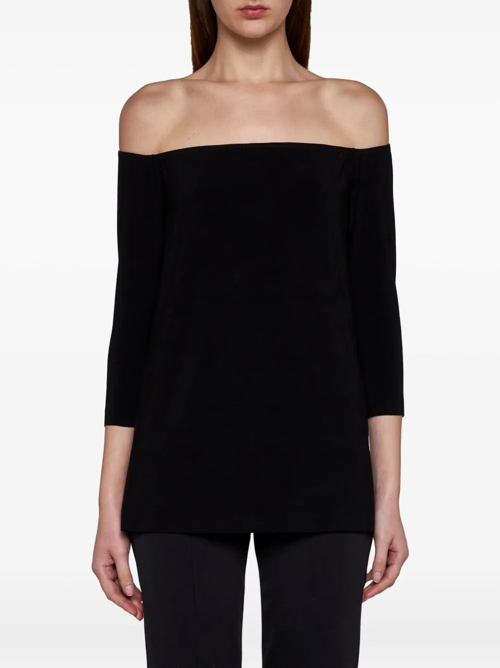 off-shoulder blouse