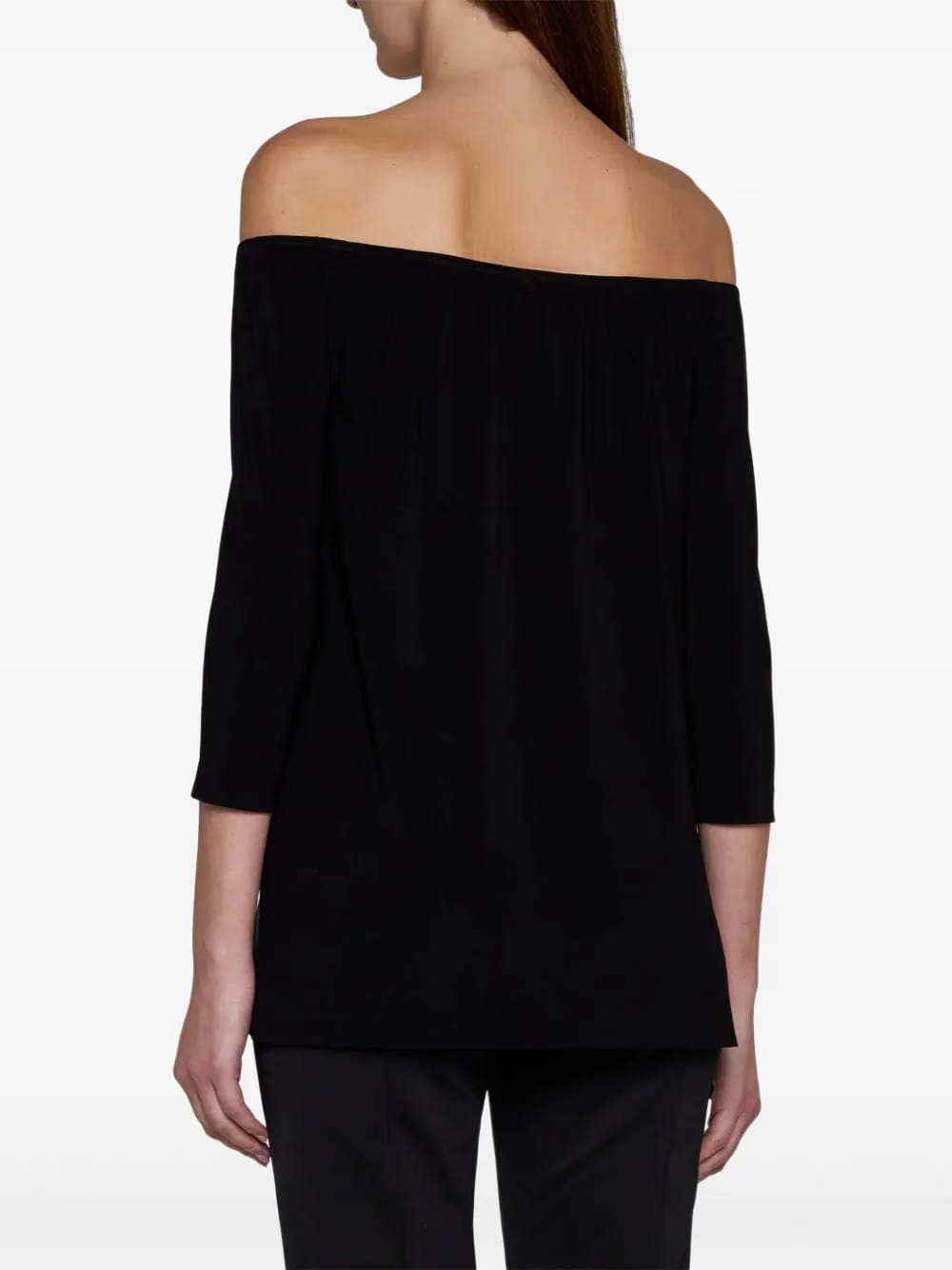 off-shoulder blouse