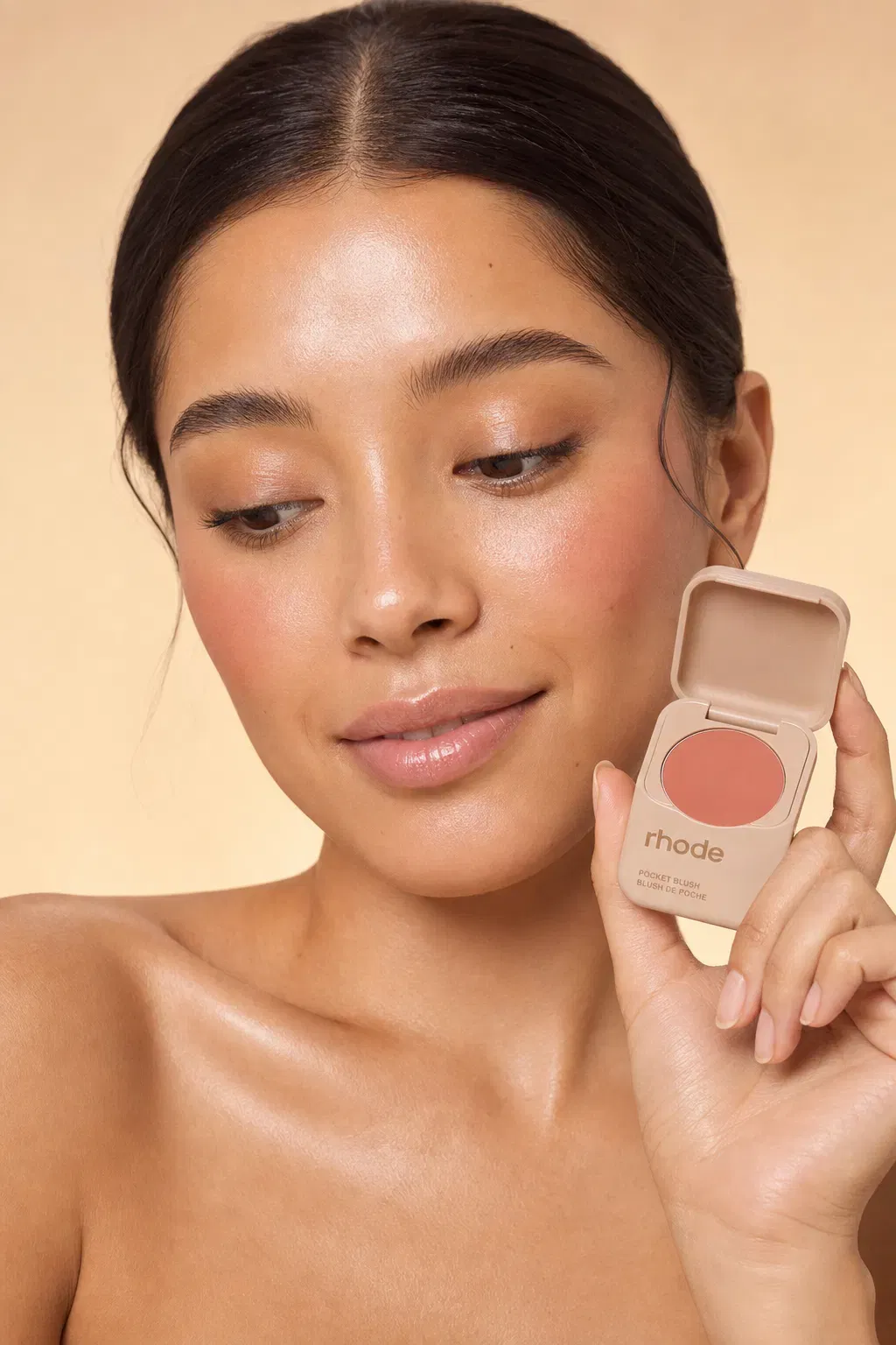 pocket blush tan line