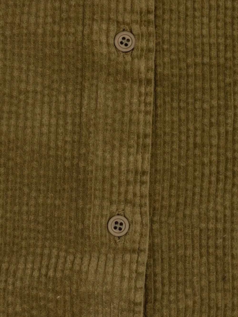 buttoned corduroy shirt