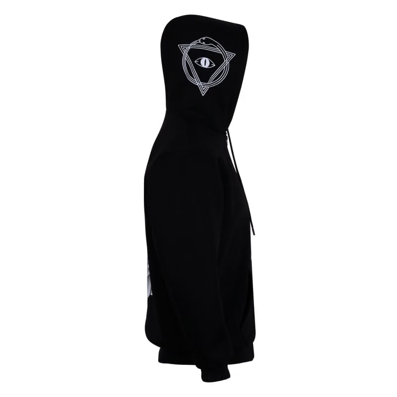 The Eyes Cube Zipper Hoodie