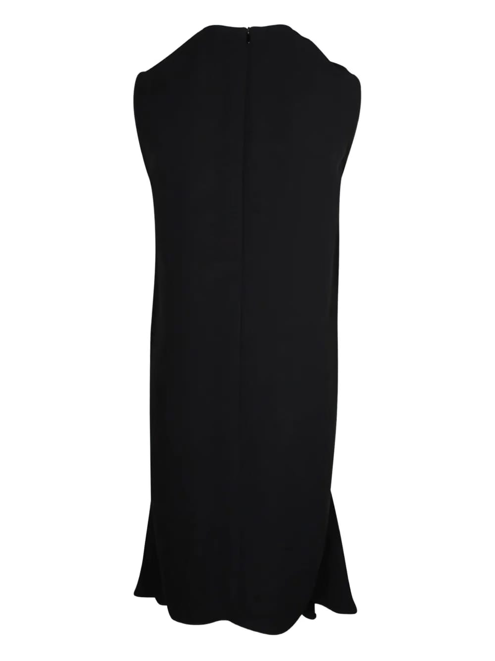 flared sleeveless dress