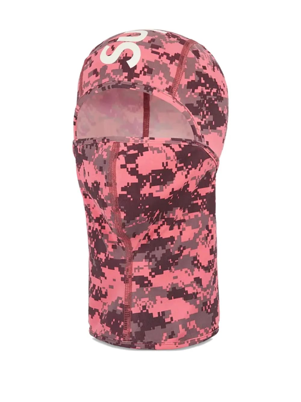 camo-print balaclava