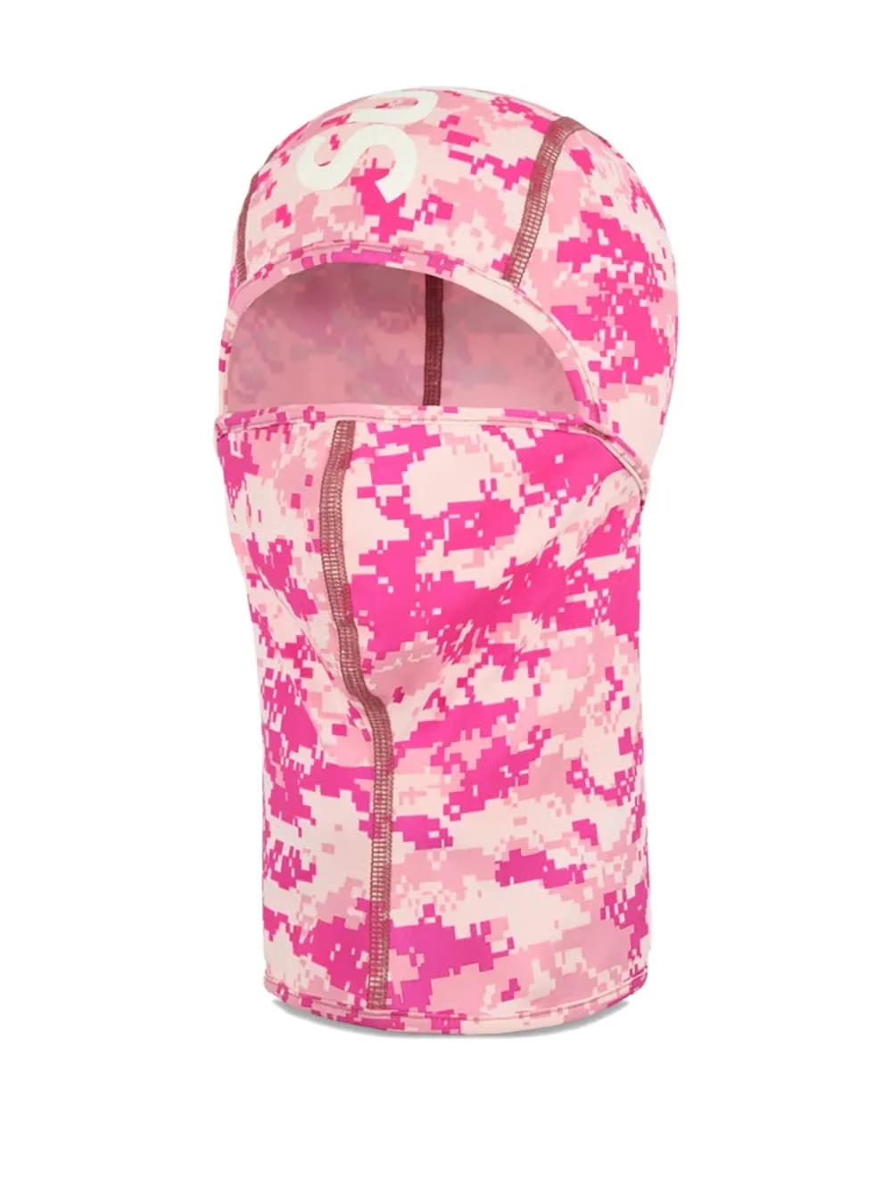 camo-print balaclava