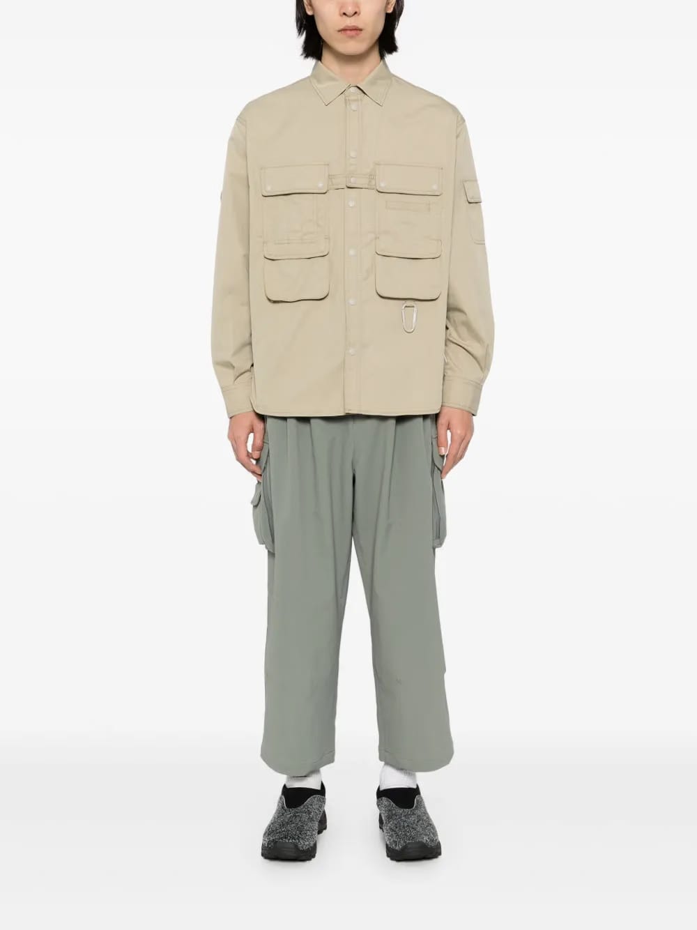 multi-pockets shirt