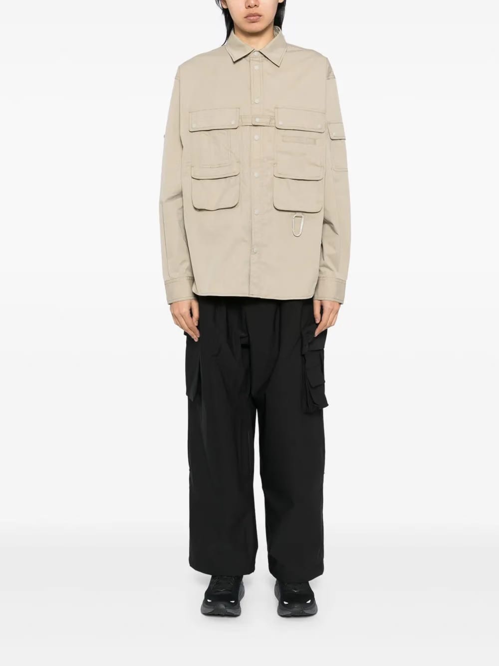 multi-pockets shirt