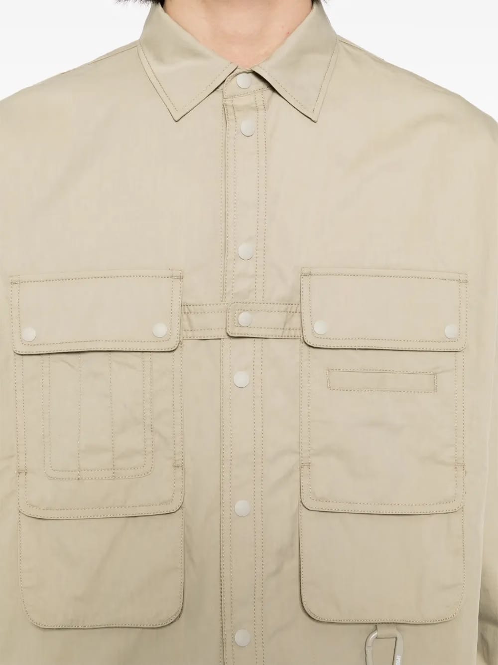 multi-pockets shirt
