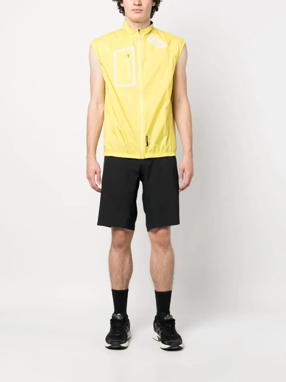 low-rise tailored shorts