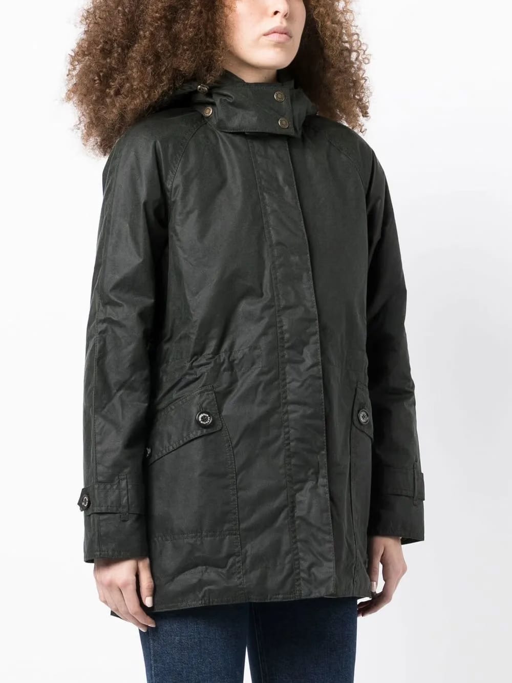 cotton hooded jacket