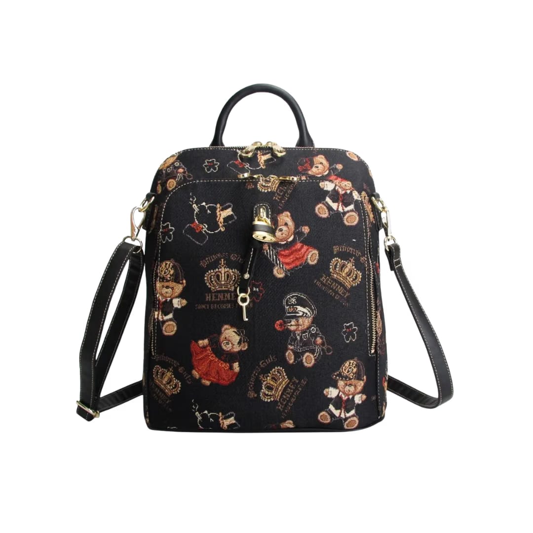 Crown Bear Backpack (H-143-BPK-CRB)