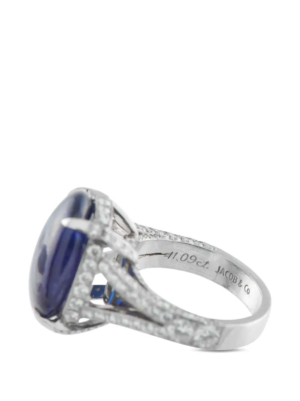 diamond and sapphire ring