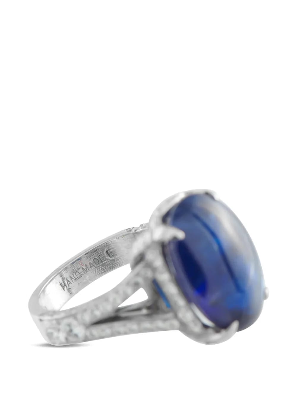 diamond and sapphire ring