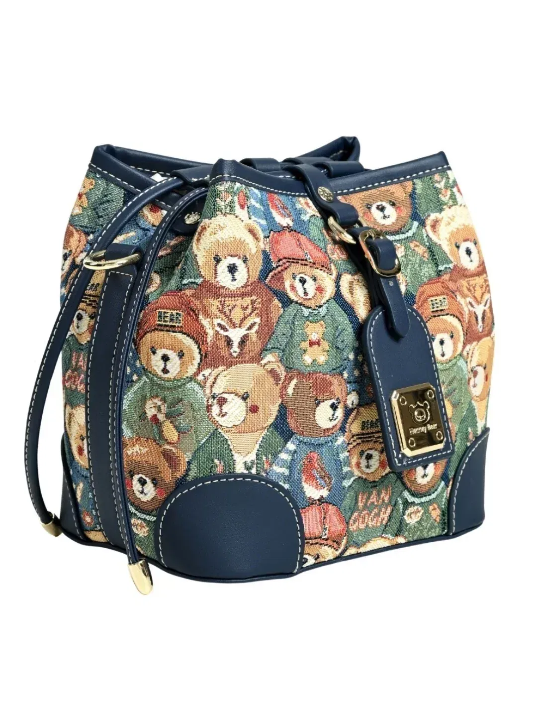 Green Bear Bucket Bag (H-1146-BKT-GB)
