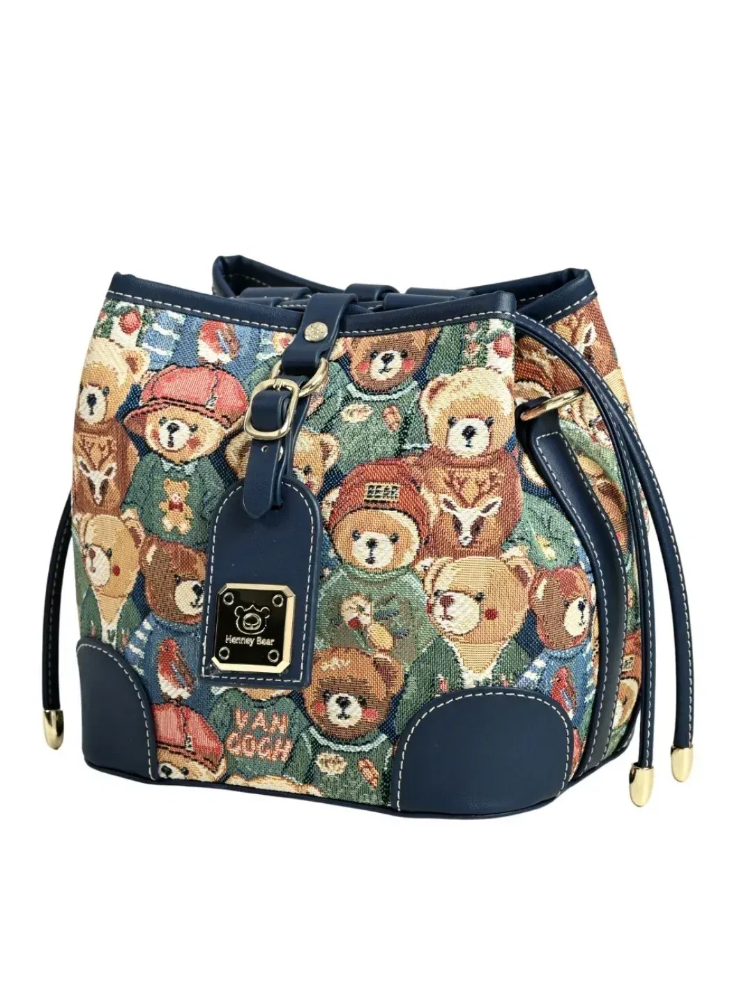 Green Bear Bucket Bag (H-1146-BKT-GB)