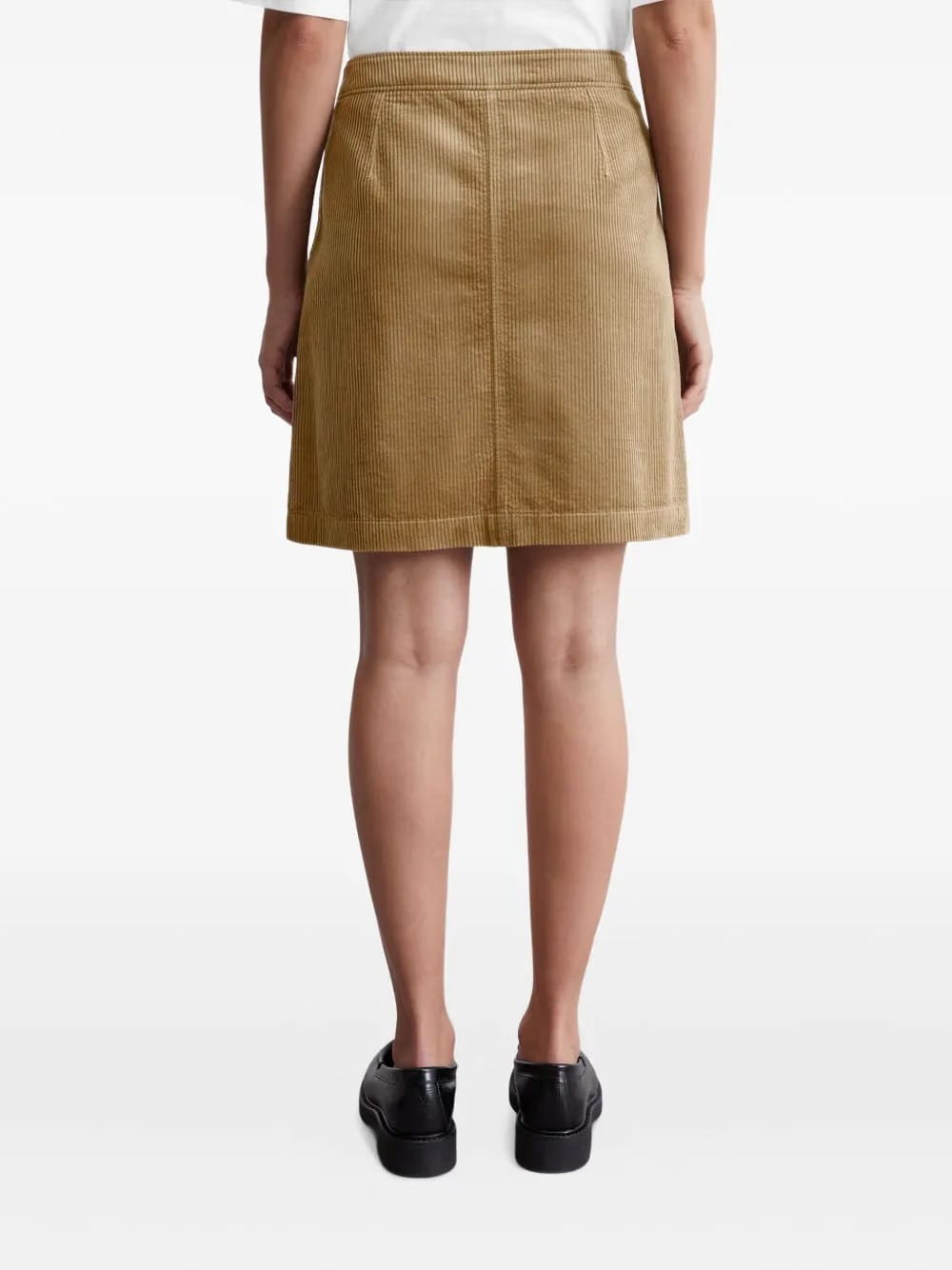 corduroy mini skirt