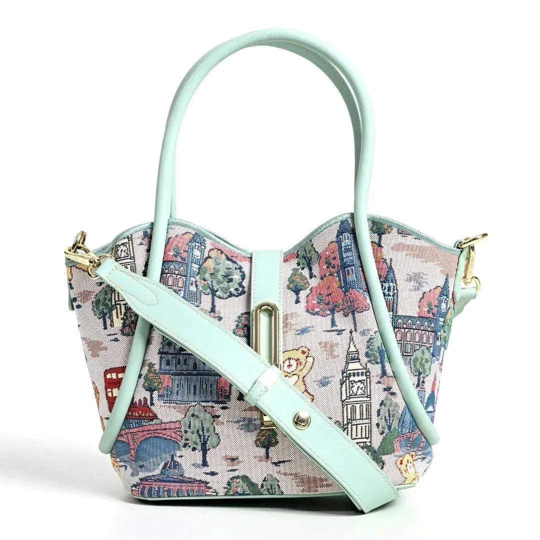 London Bridge Top Handle Bag (Set of 2) (H-1130-SB-LB)