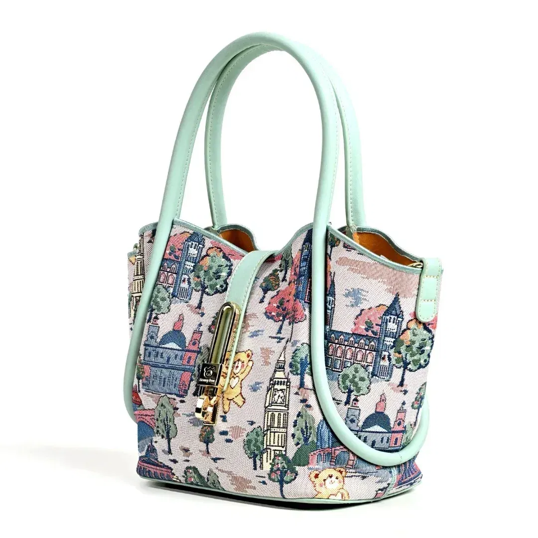 London Bridge Top Handle Bag (Set of 2) (H-1130-SB-LB)