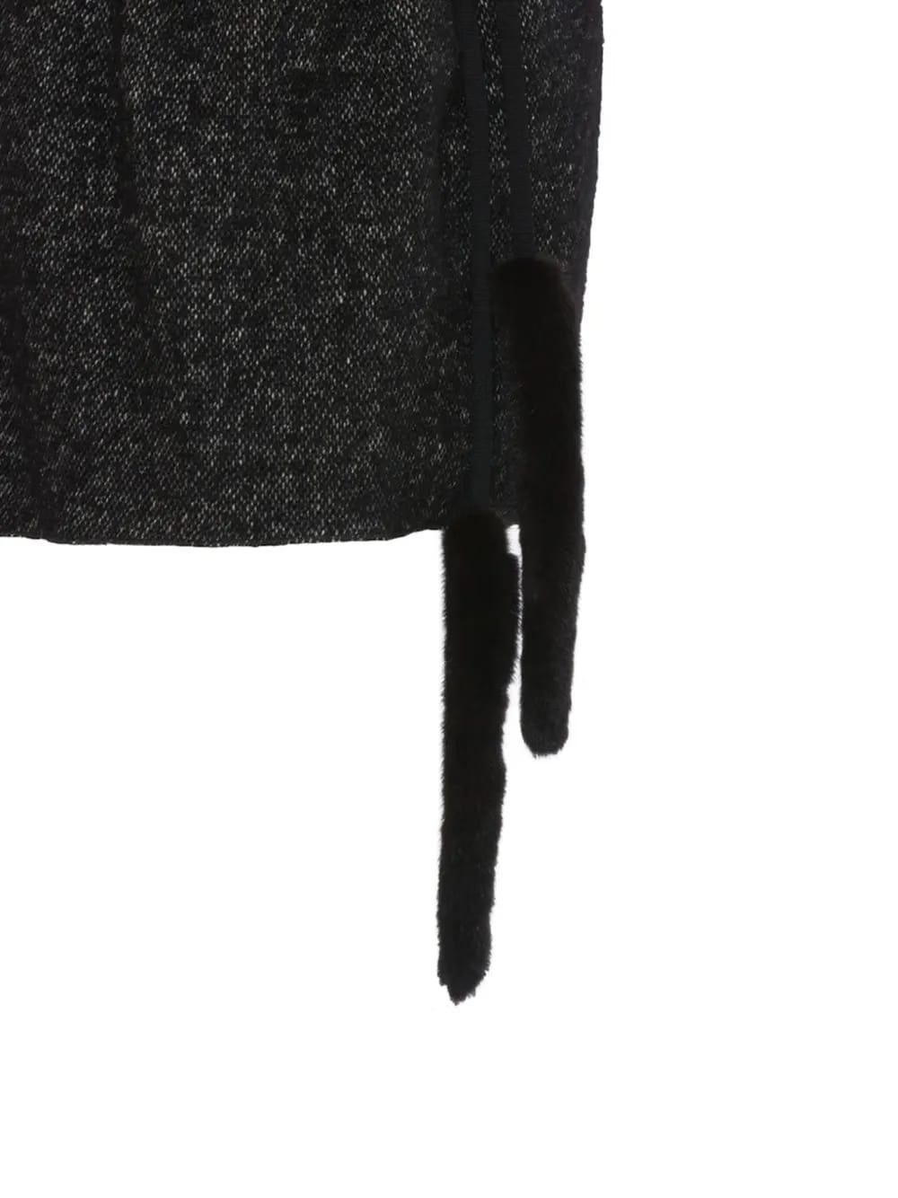 belted mini skirt