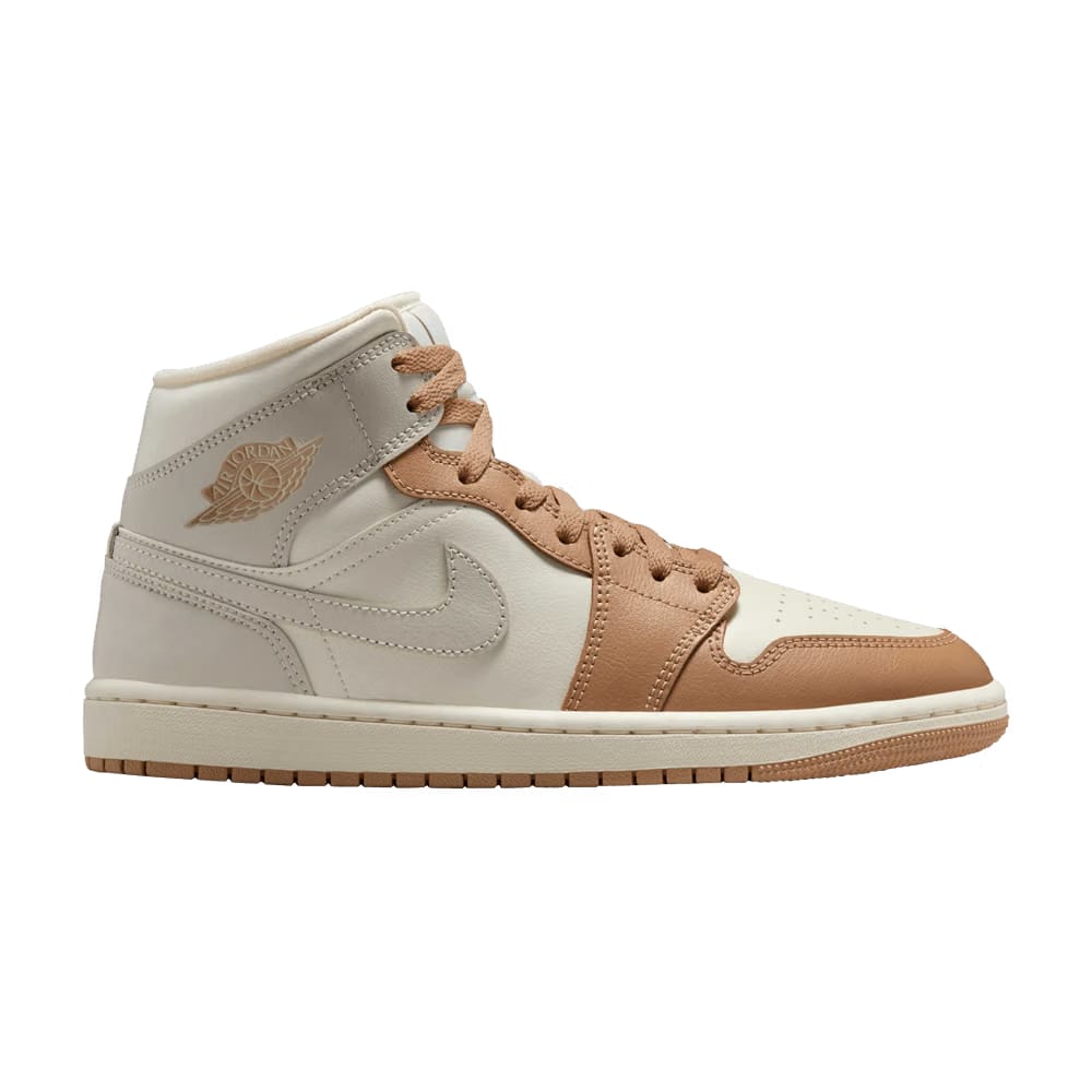 Wmns Air Jordan 1 Mid 'Pale Ivory Hemp'
