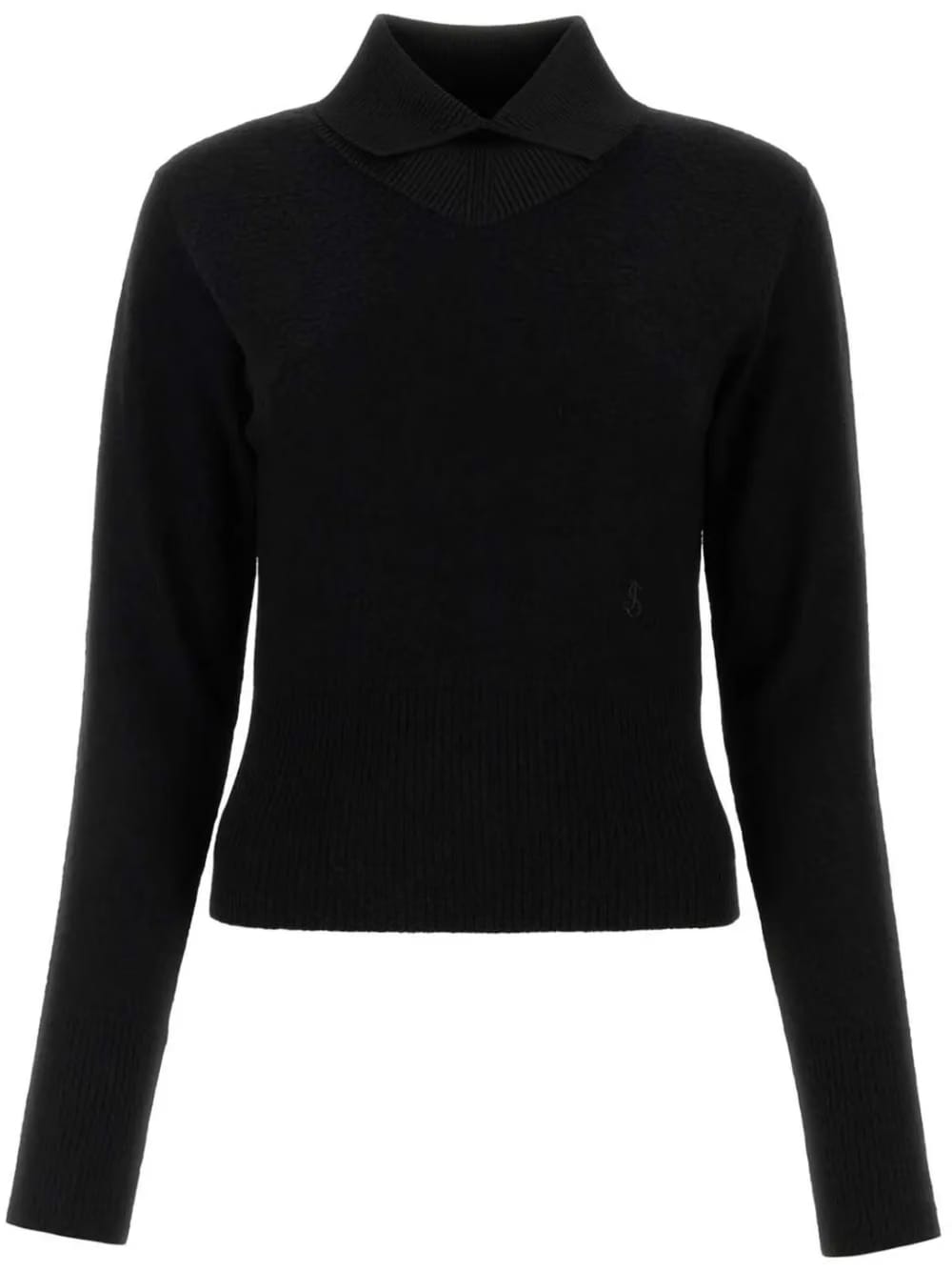 roll-neck long-sleeve sweater