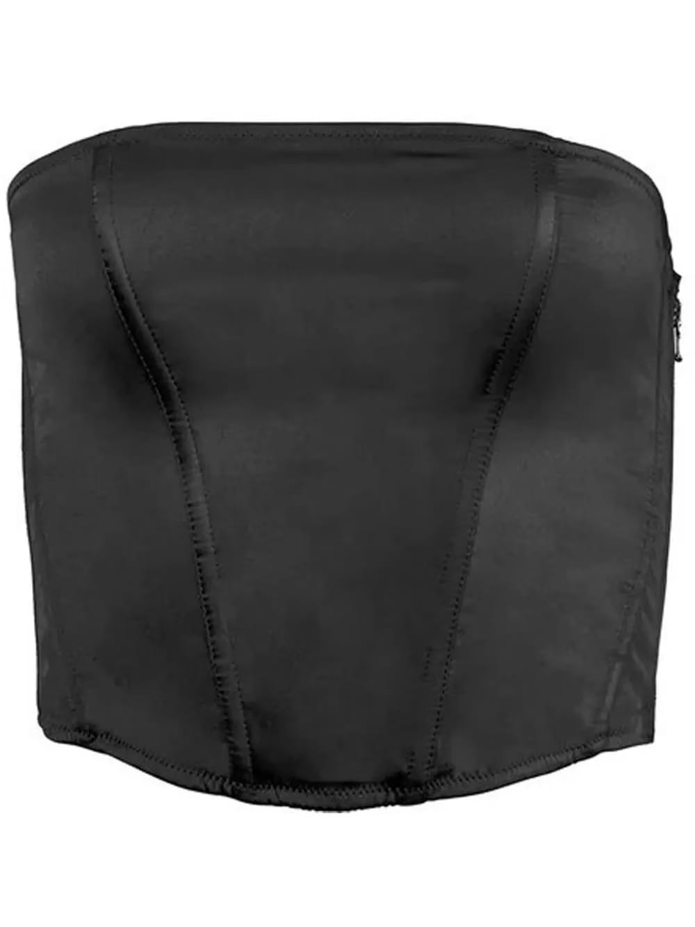 silk corset top