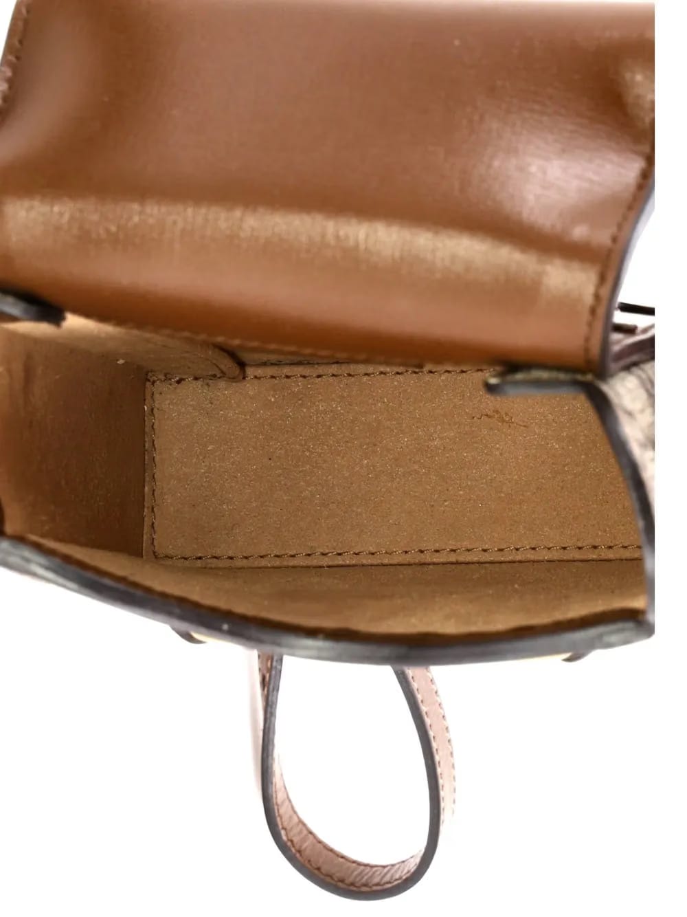 Horsebit 1955 GG Coated Canvas with Leather Mini crossbody bag