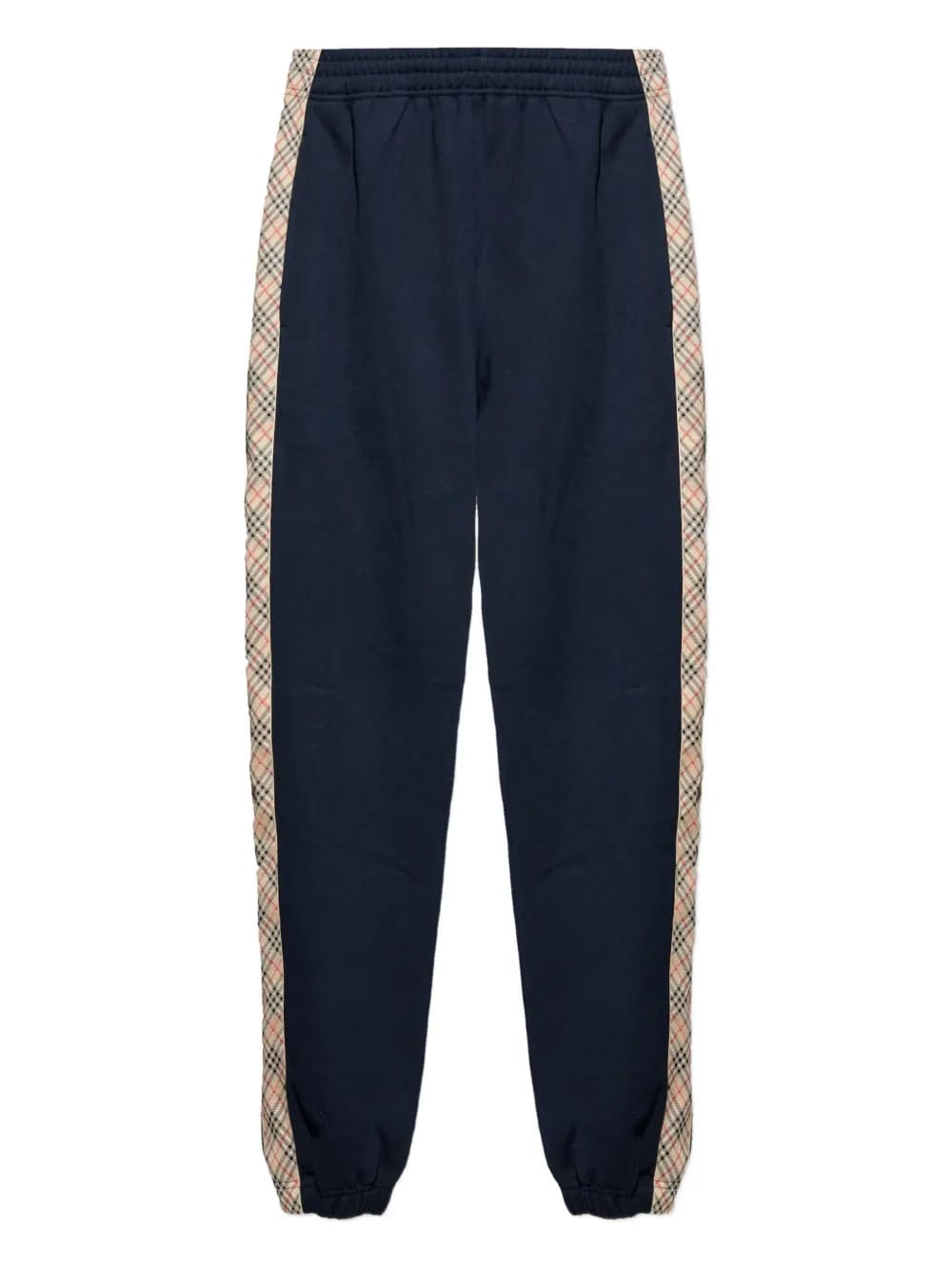 check-trim track pants