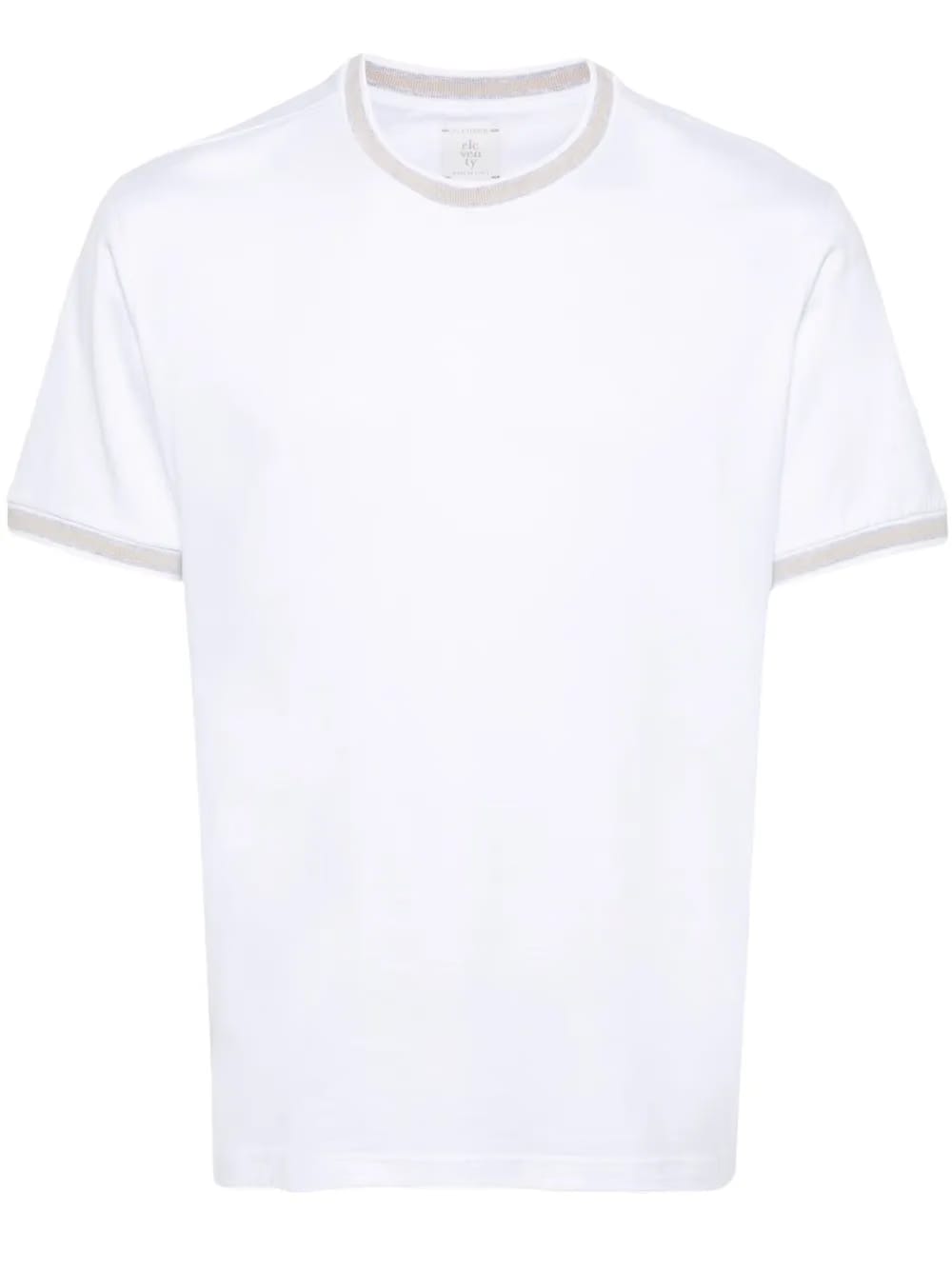 striped-edge T-Shirt