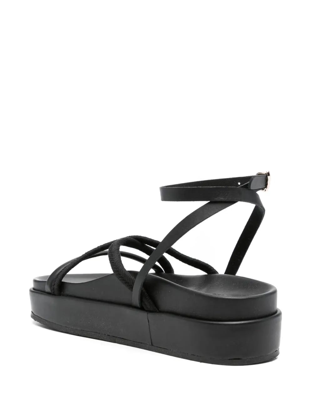 30mm crossover platform sandals
