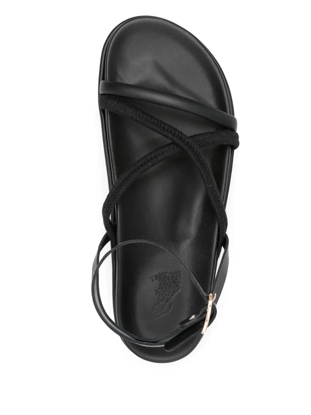 30mm crossover platform sandals