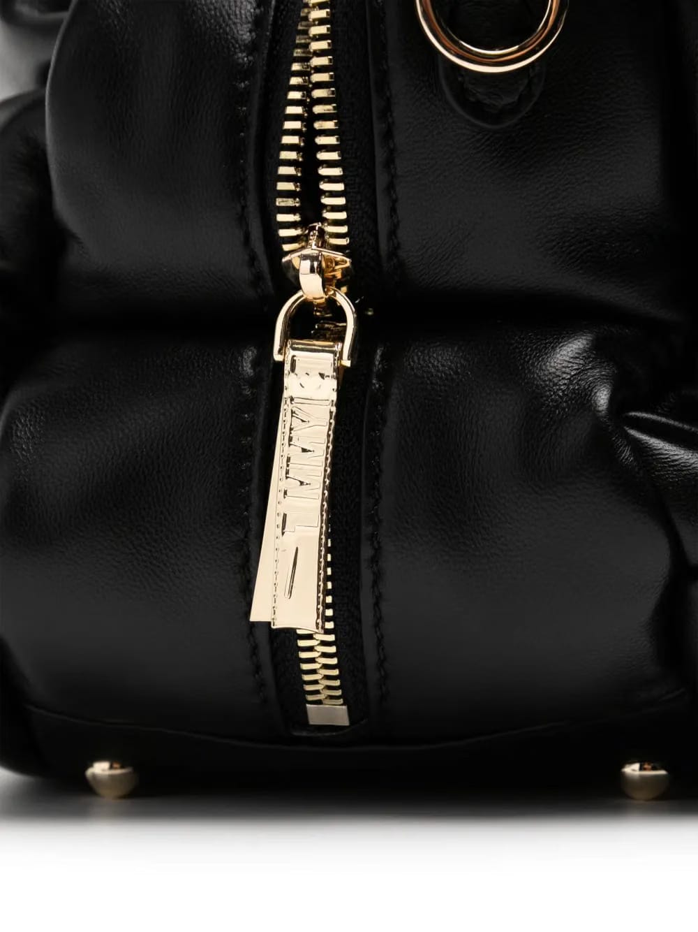 Pucker puffer shoulder bag