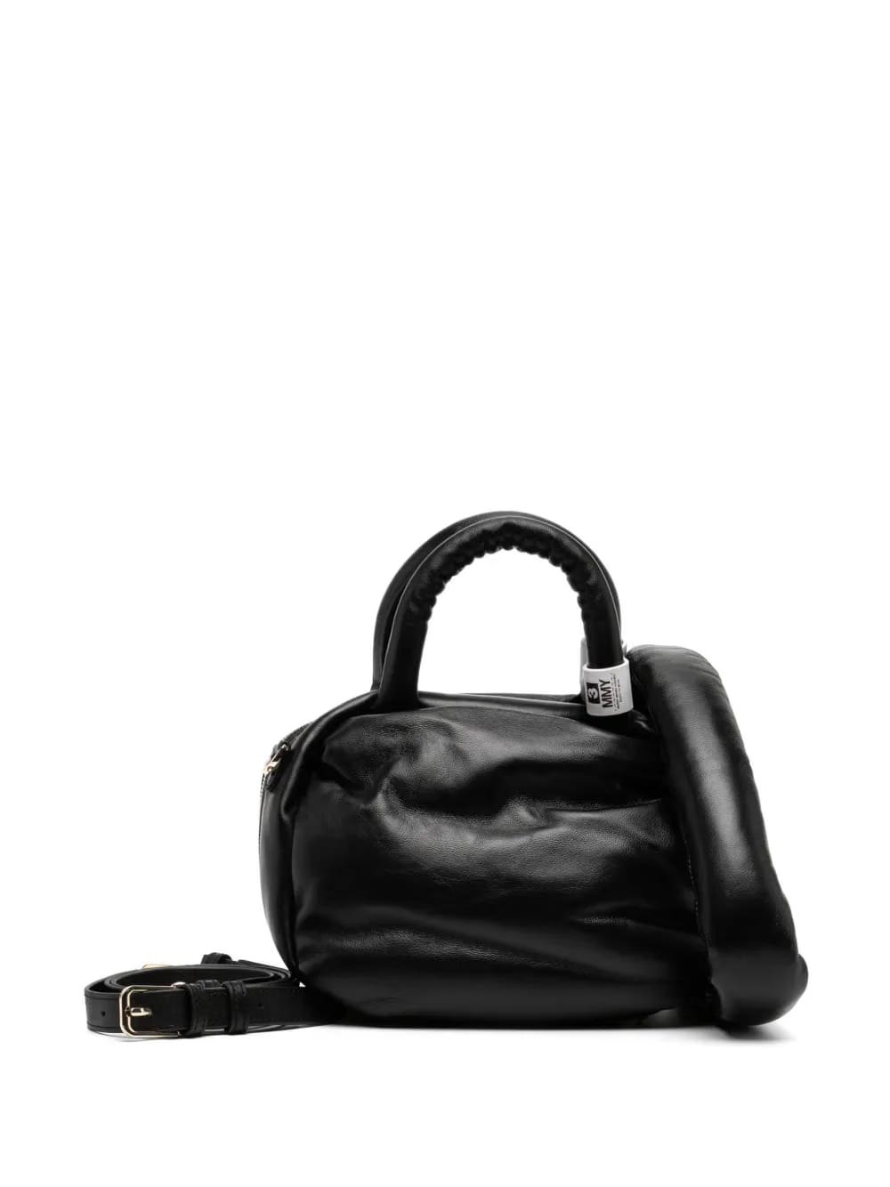 Pucker puffer shoulder bag