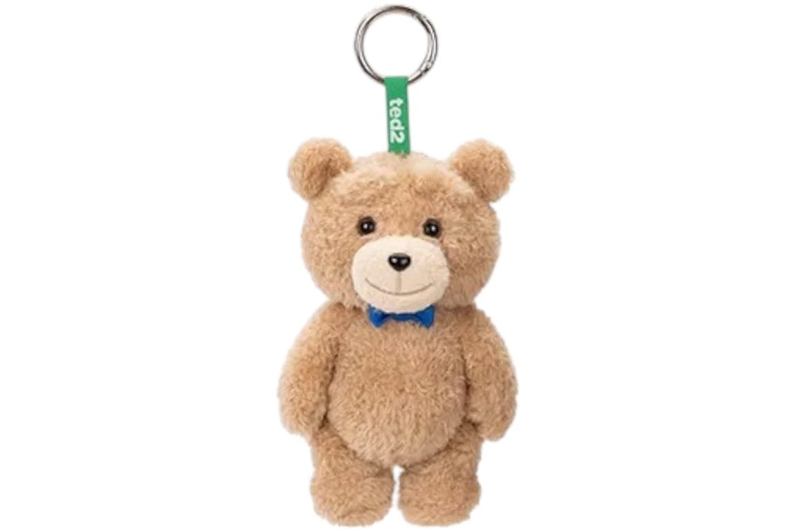Pop Mart Ted2 Teddy Bear Action Series Bowtie Bear Plush Pendant